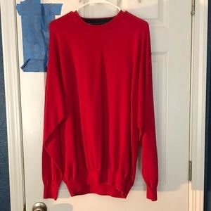 Vintage Red Tommy Hilfiger Knit Sweater